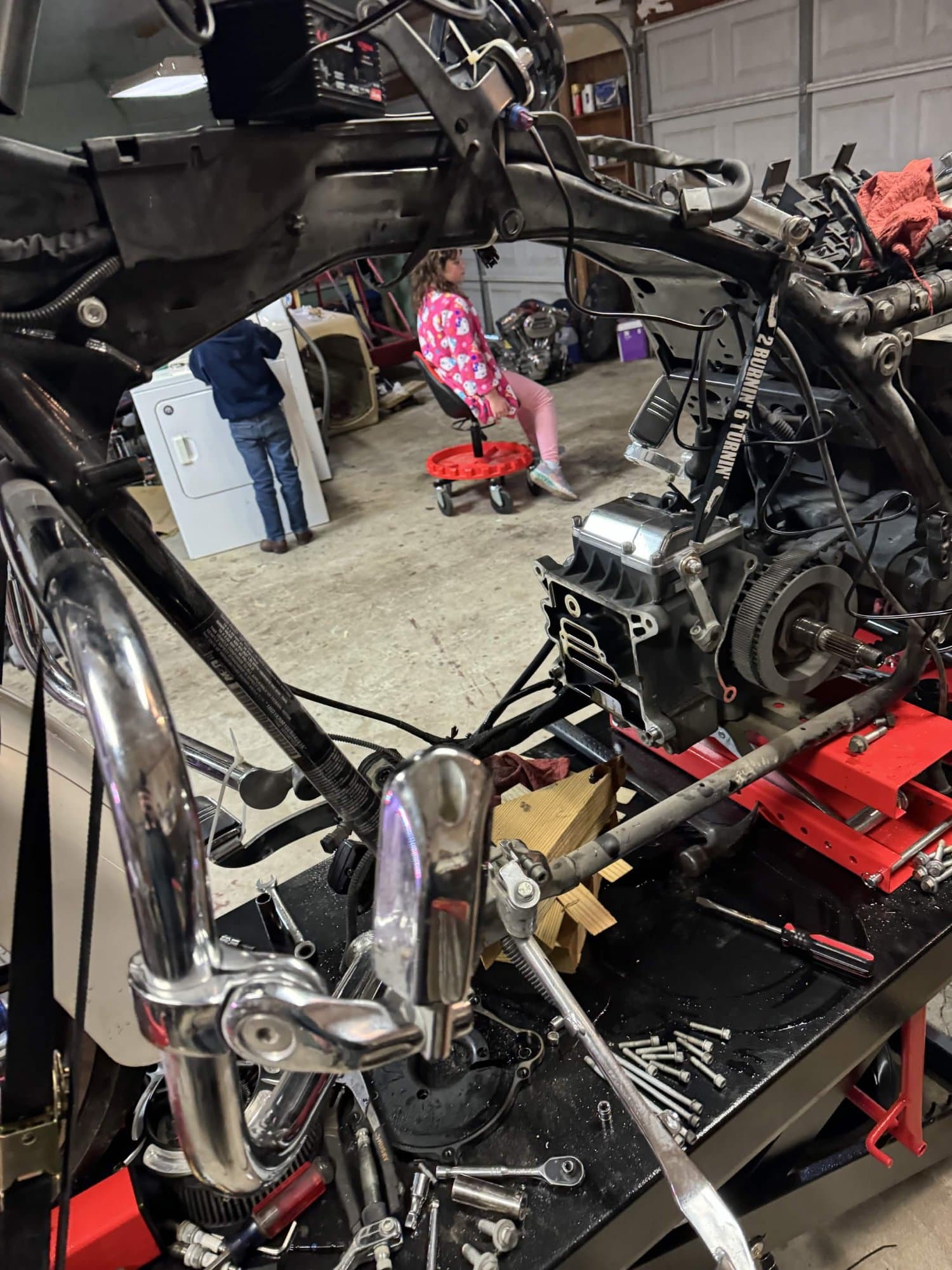 2014 Street Glide, Complete 110 CVO Motor Swap and Driveline Rebuild