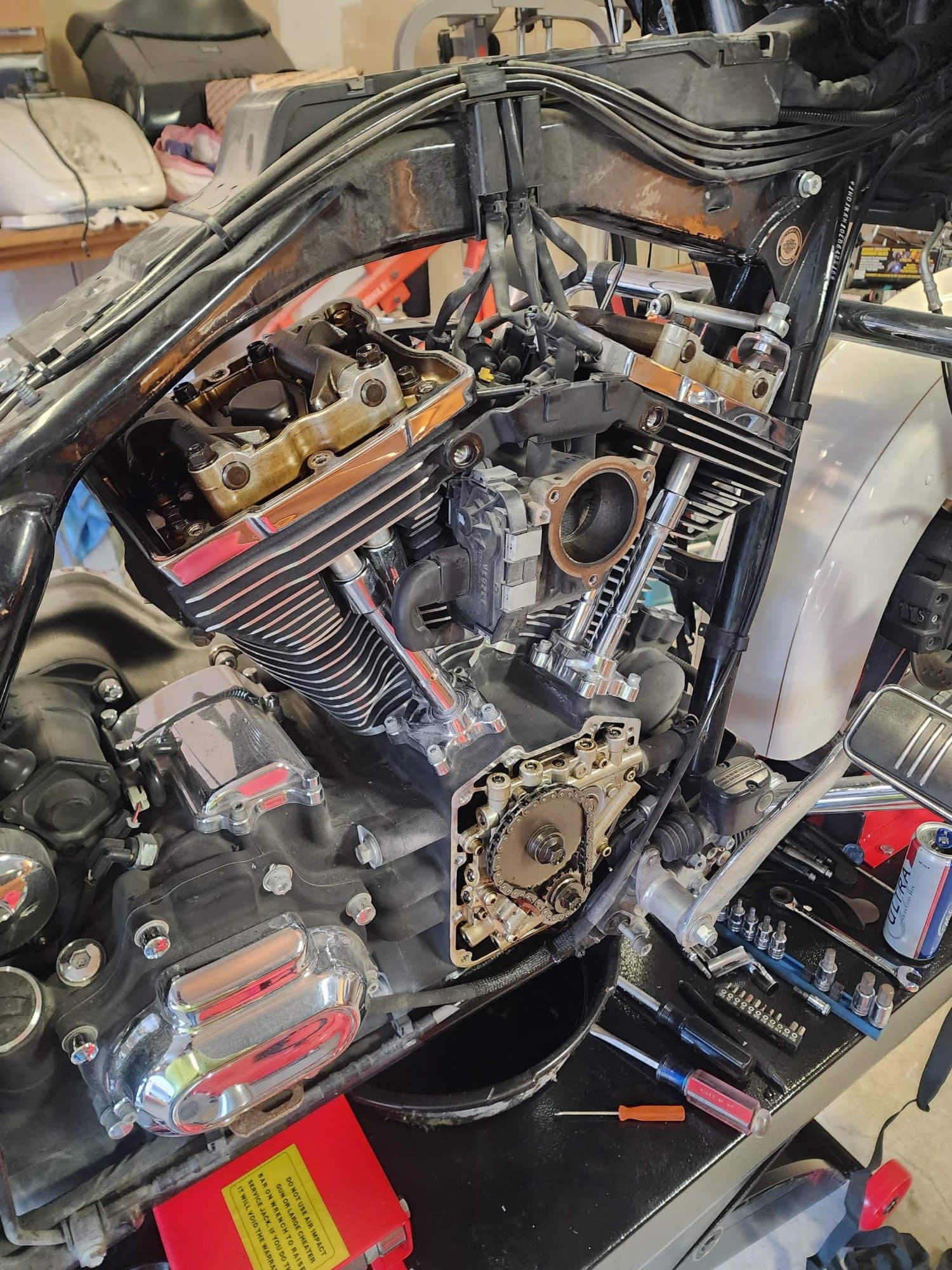 2014 Street Glide, Complete 110 CVO Motor Swap and Driveline Rebuild