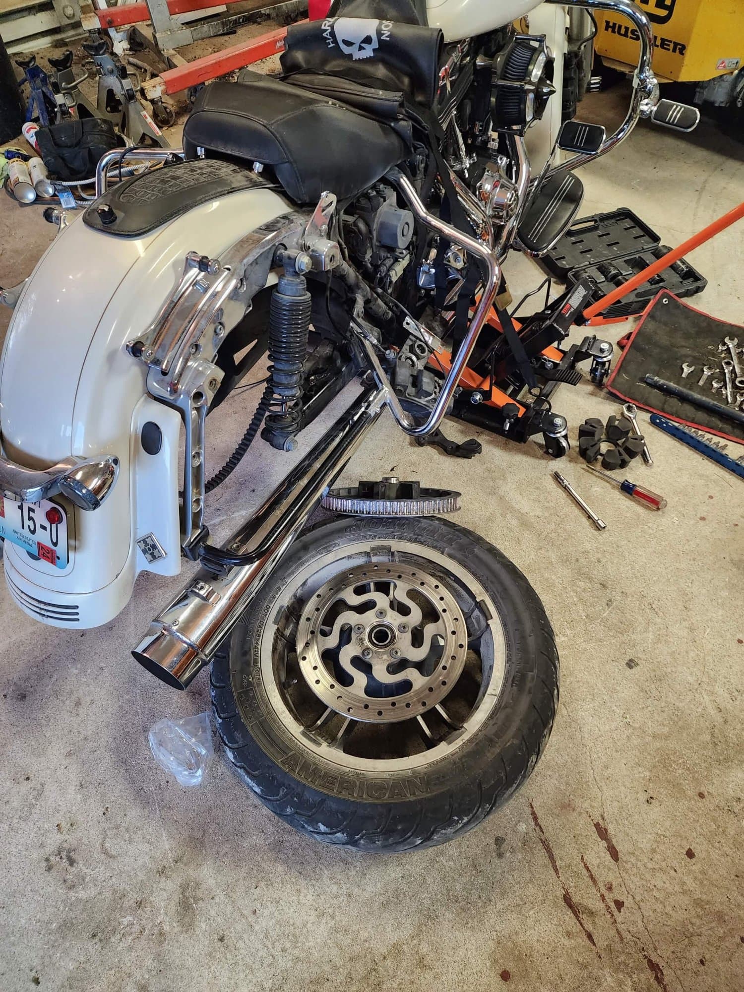 2014 Street Glide, Complete 110 CVO Motor Swap and Driveline Rebuild