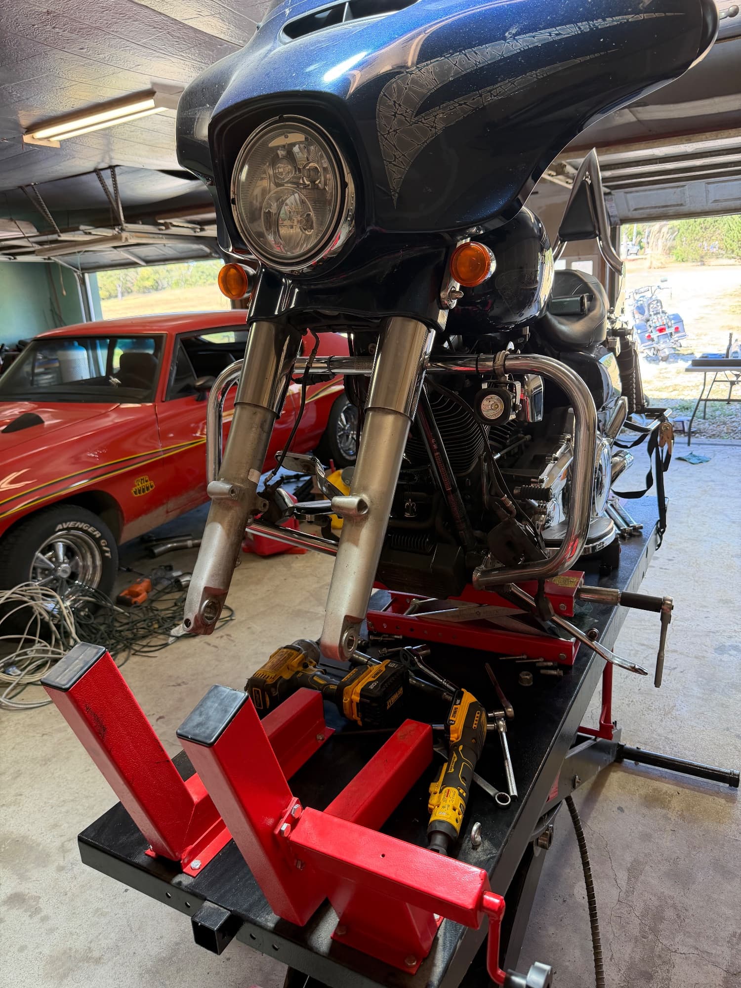 New shoes and bearings on a twin cam
