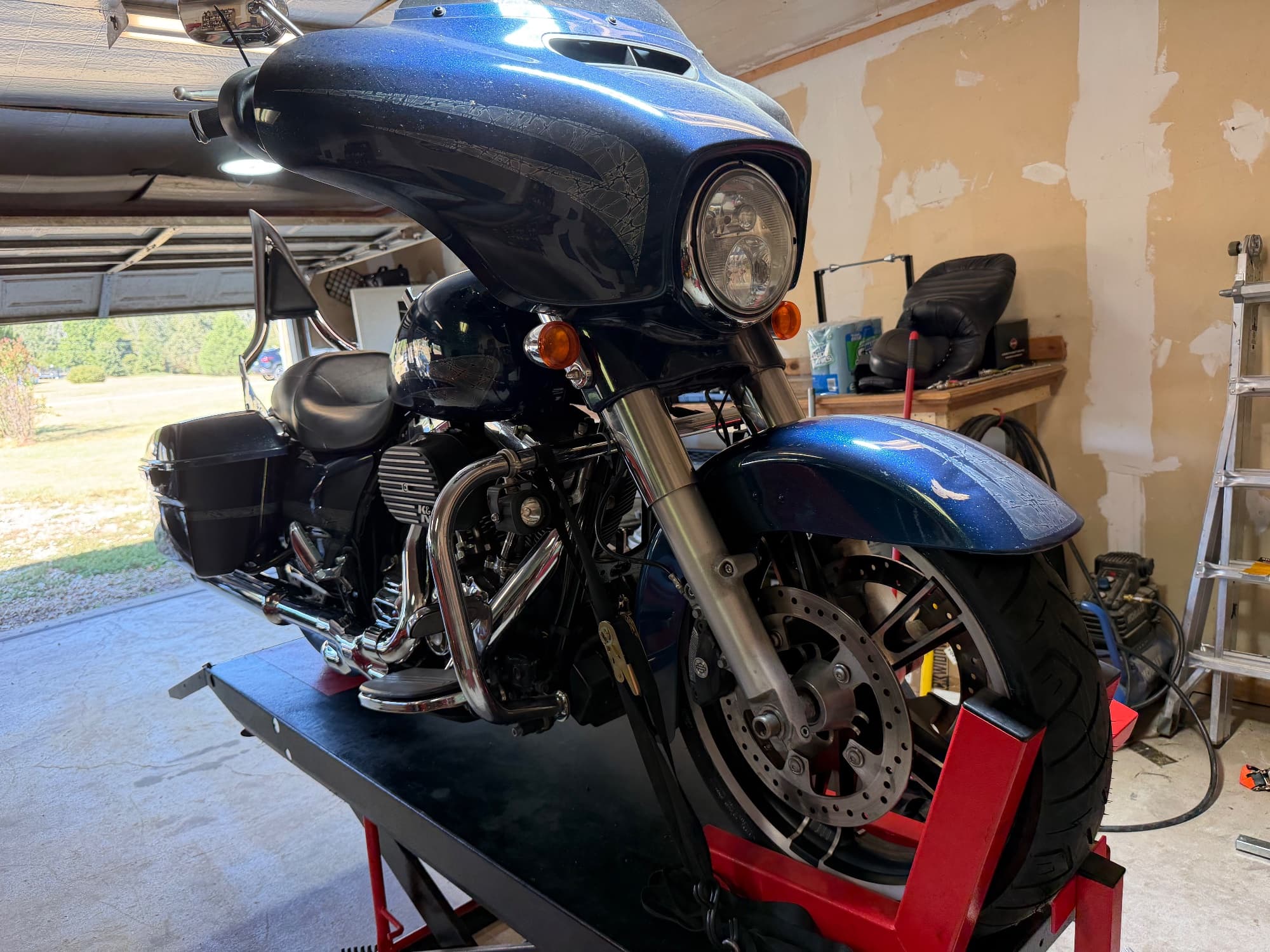 New shoes and bearings on a twin cam