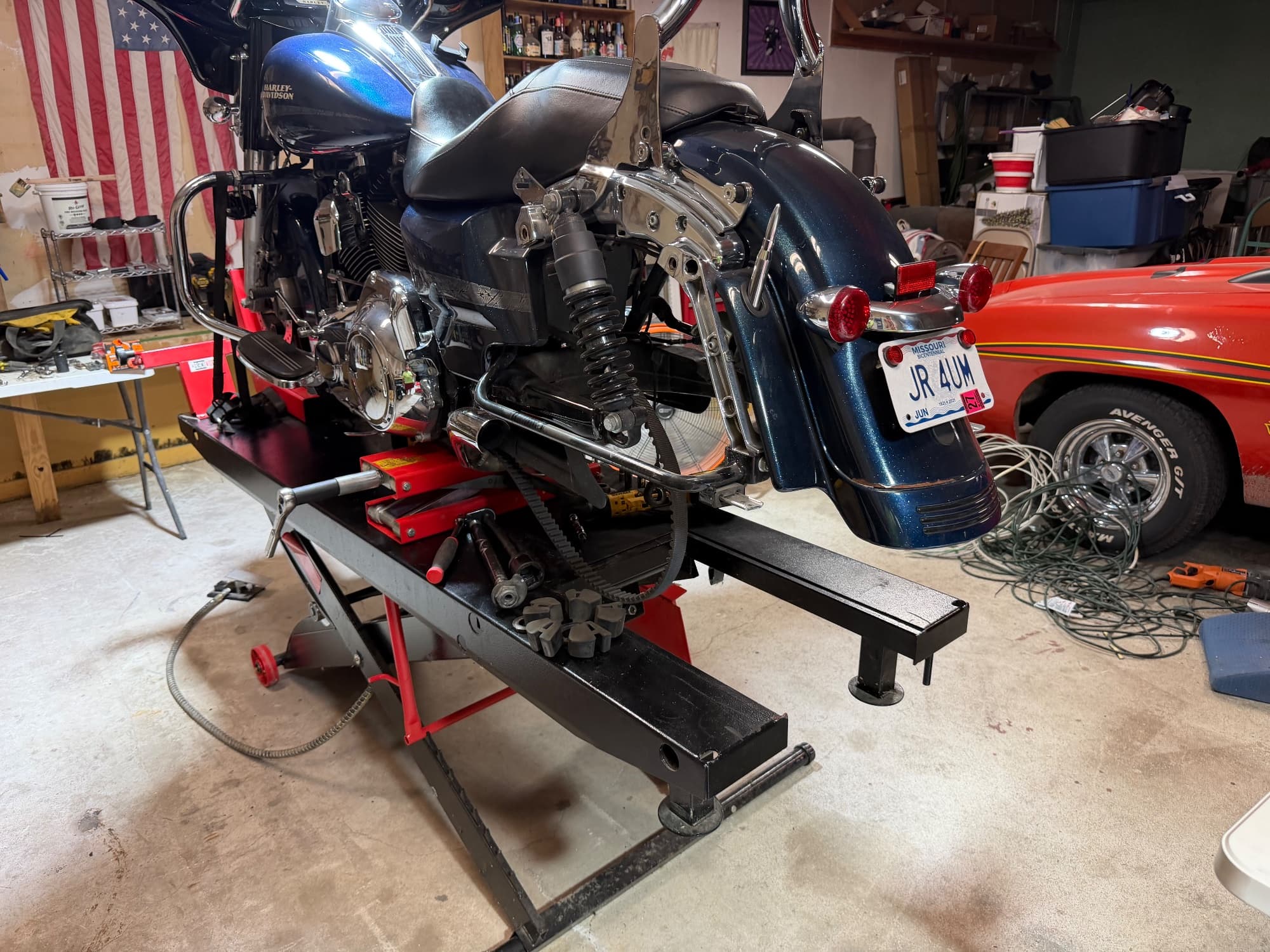 New shoes and bearings on a twin cam