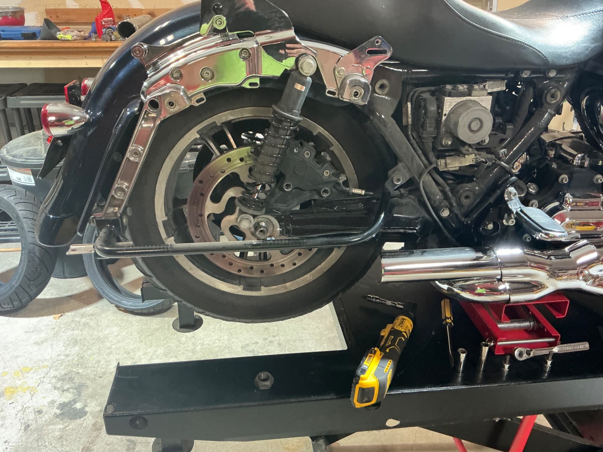 New shoes and bearings on a twin cam
