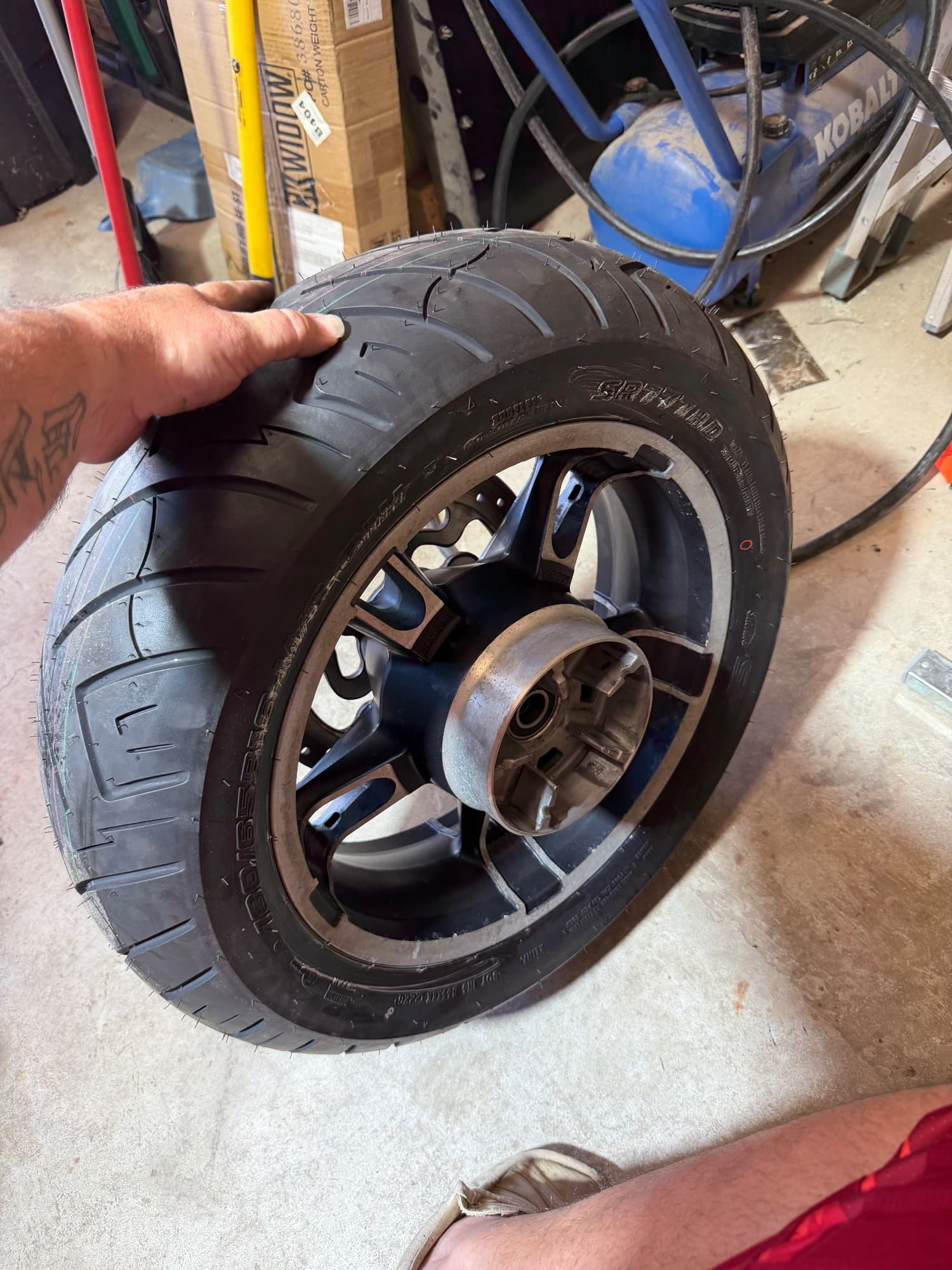 New shoes and bearings on a twin cam