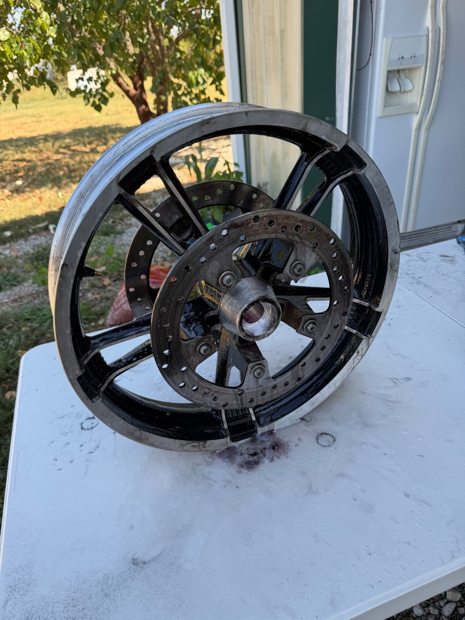 New shoes and bearings on a twin cam