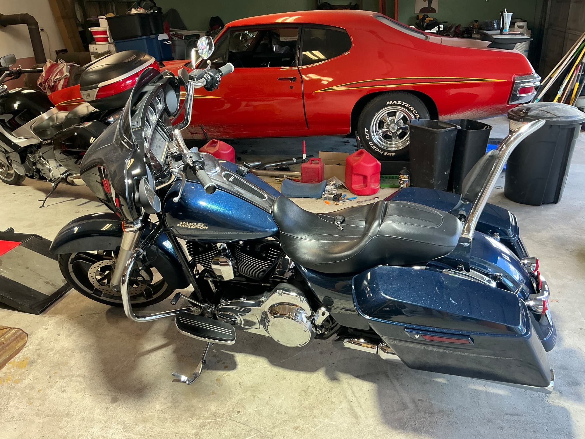 New shoes and bearings on a twin cam