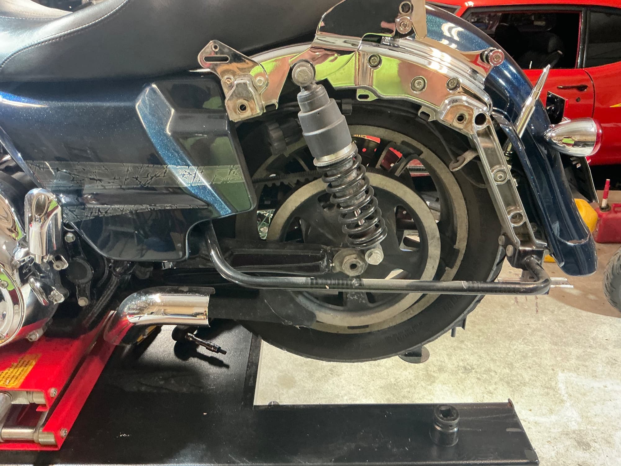 New shoes and bearings on a twin cam