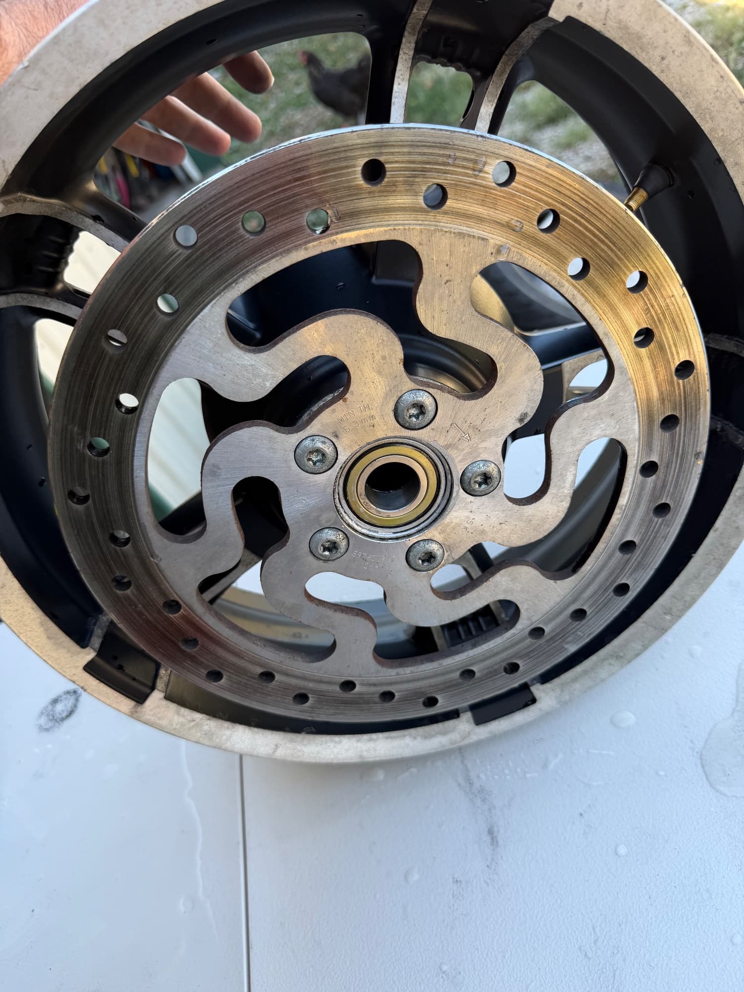 New shoes and bearings on a twin cam