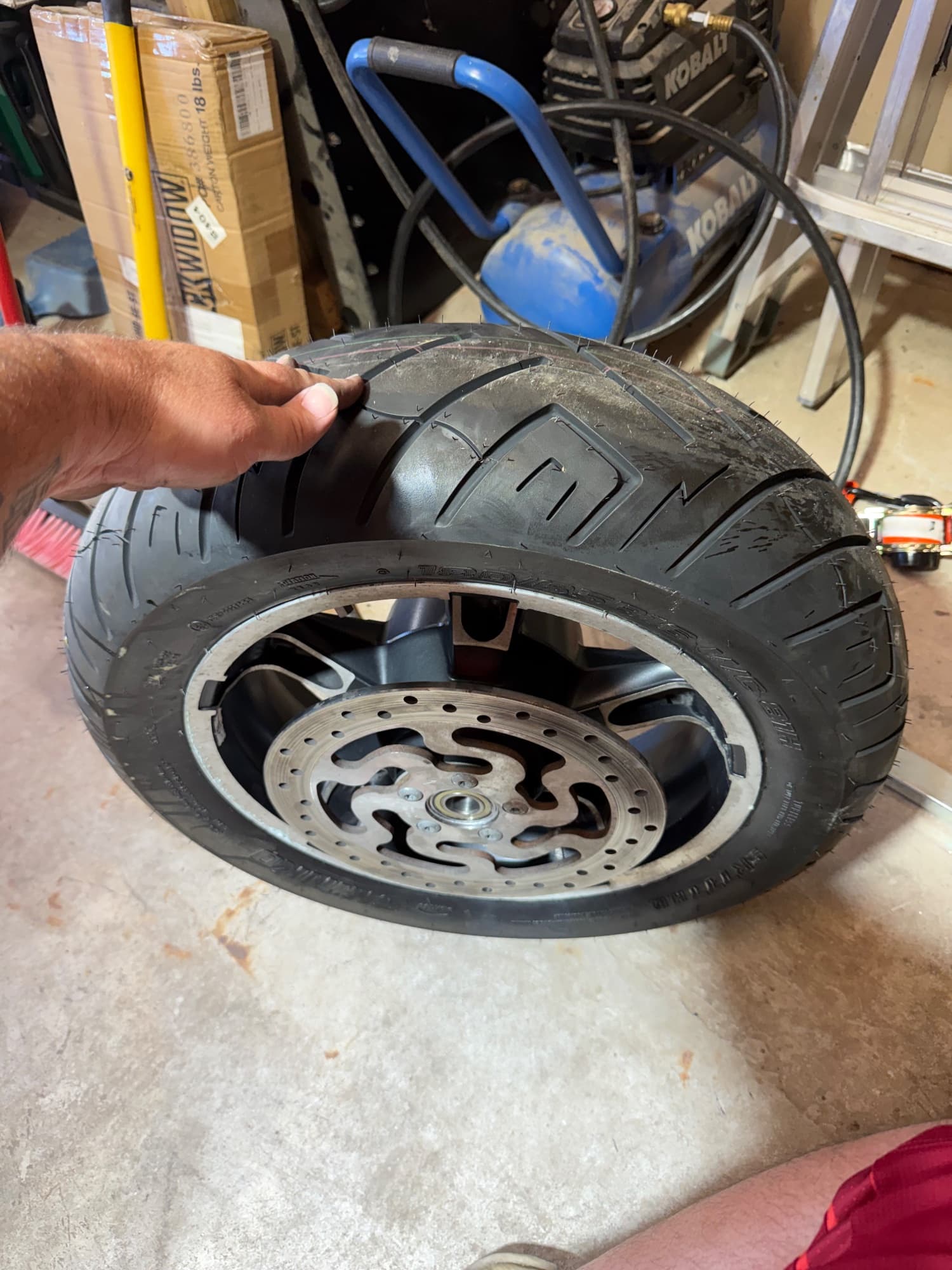 New shoes and bearings on a twin cam