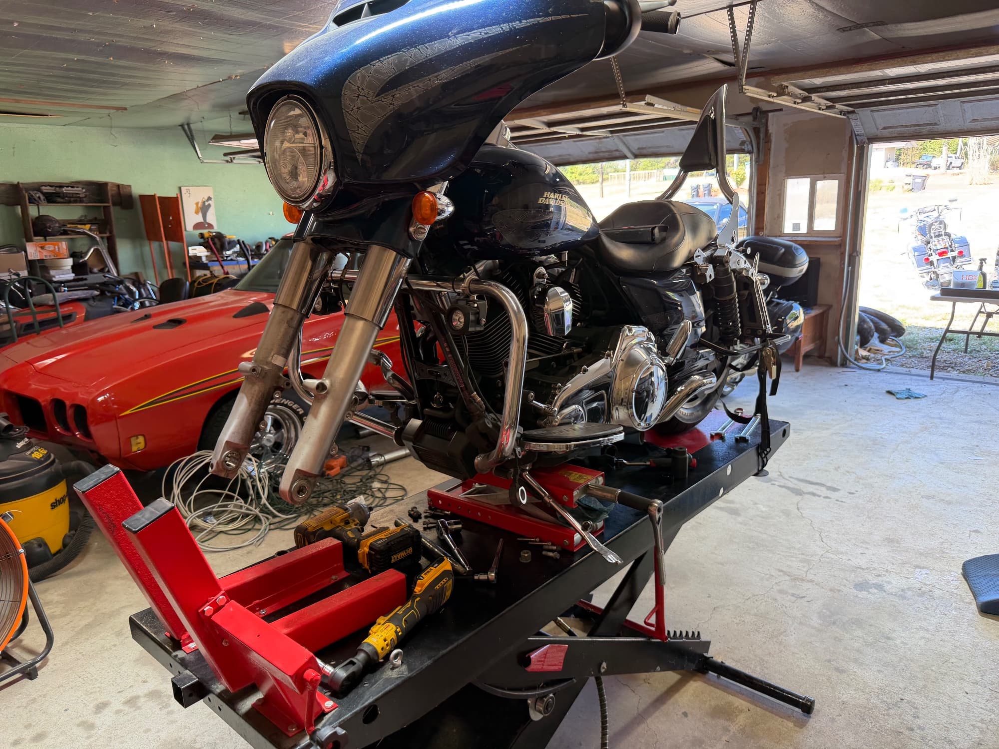 New shoes and bearings on a twin cam