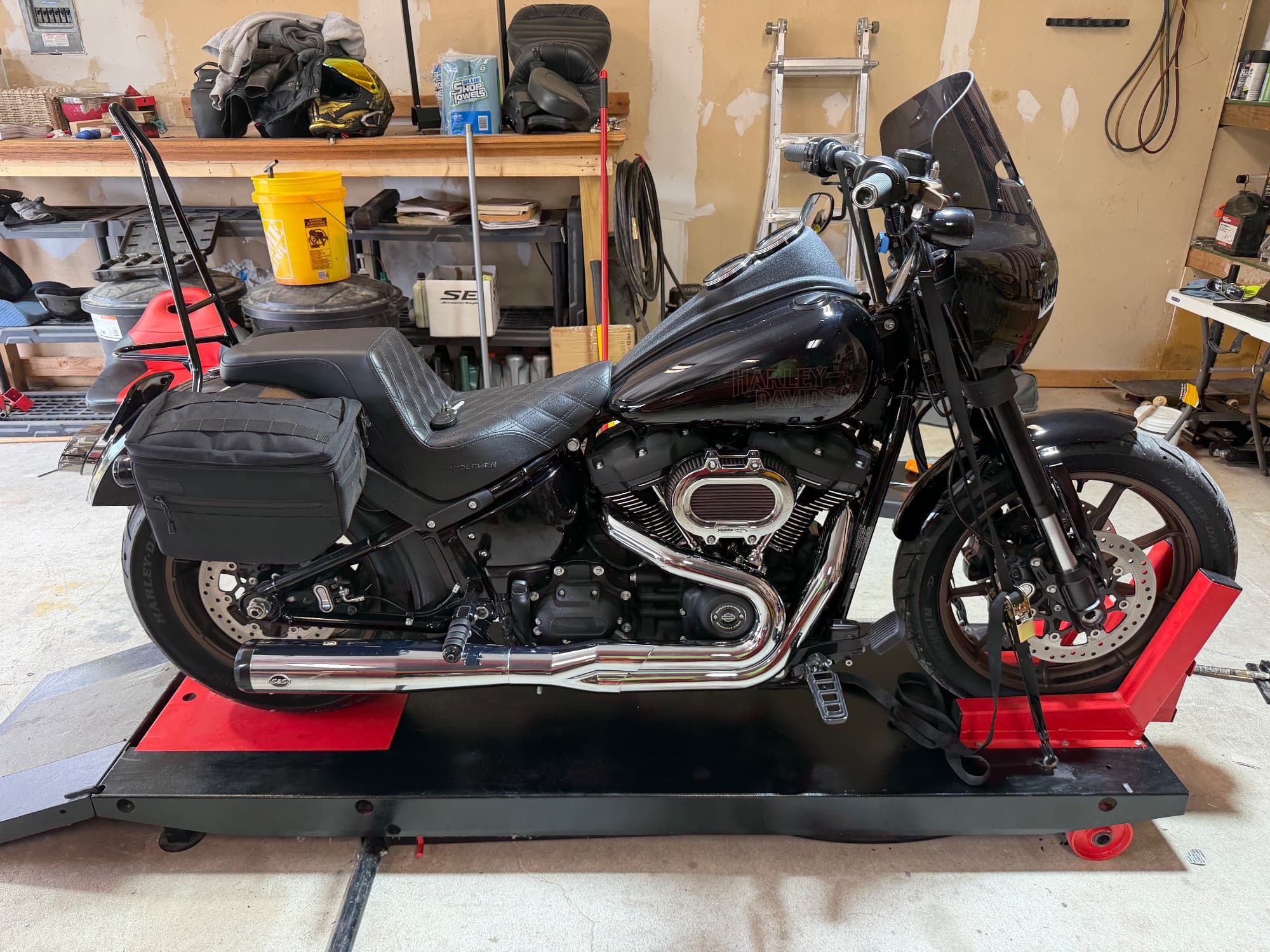 2020 Low Rider S 3 hole change