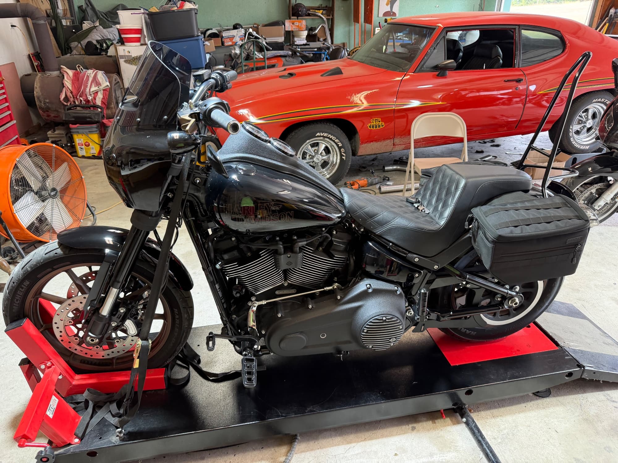2020 Low Rider S 3 hole change